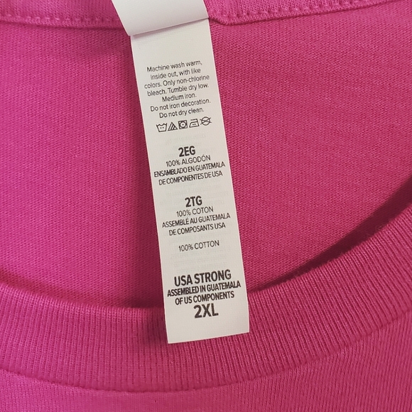 Bundle - NWOT Bella Canvas Women's Graphic Tees Short Sleeves Summer Size 2XL - Picture 10 of 12